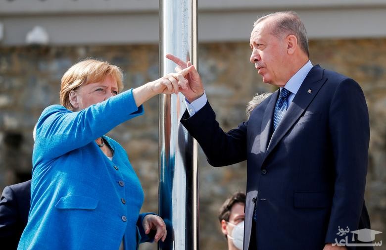 دیدار صدراعظم آلمان با رییس جمهوری ترکیه در شهر استانبول ترکیه/ رویترز