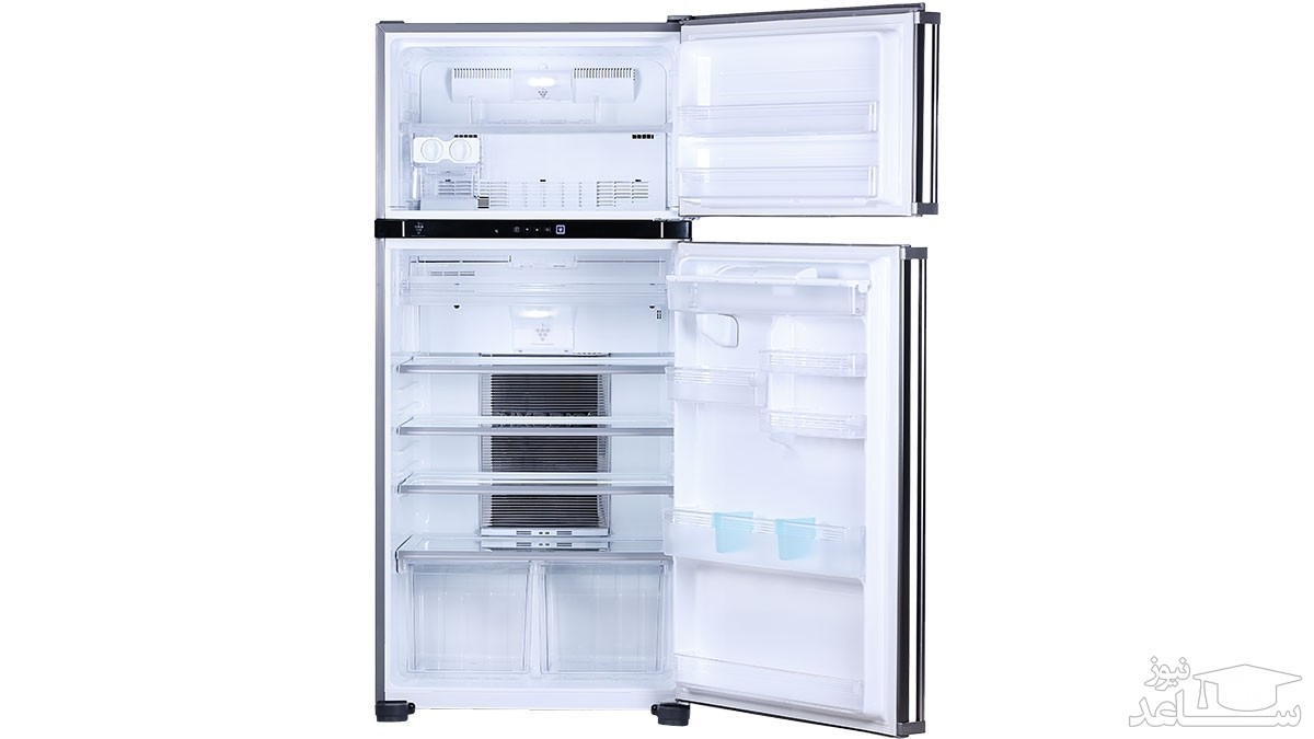 فضای داخلی یخچال فریزر شارپ مدلSJ-PD73S-HS2