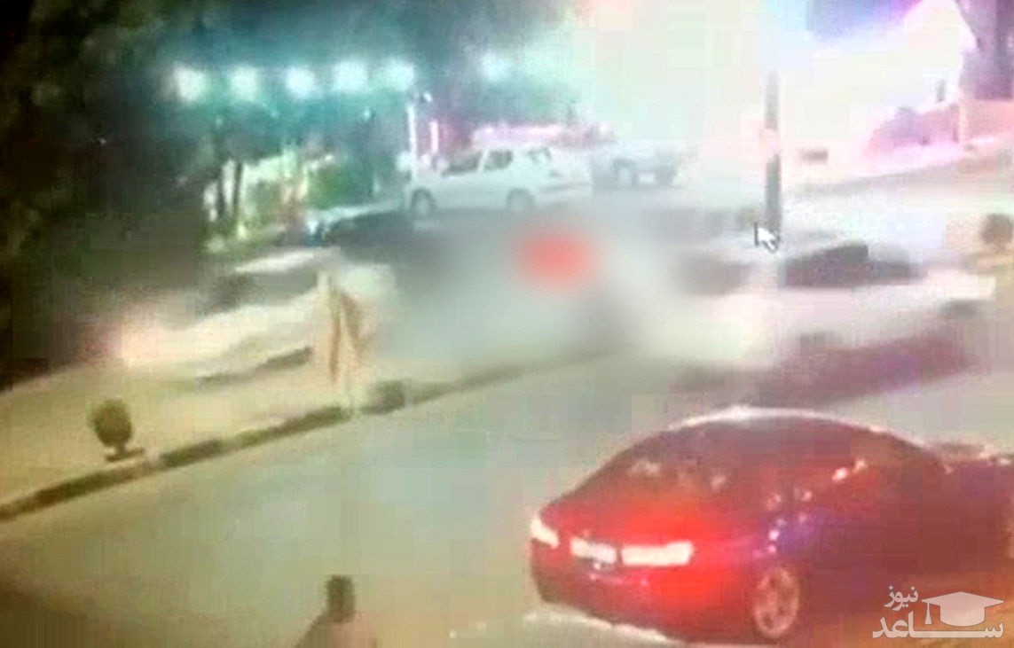 (فیلم) دو تصادف بسیار شدید عابر پیاده در کمتر از چند ثانیه