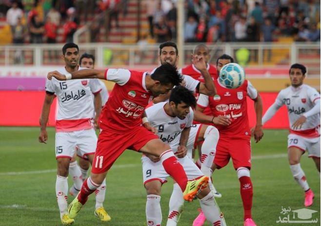جنجالی ترین تصویر در دیدار تراکتور - پرسپولیس