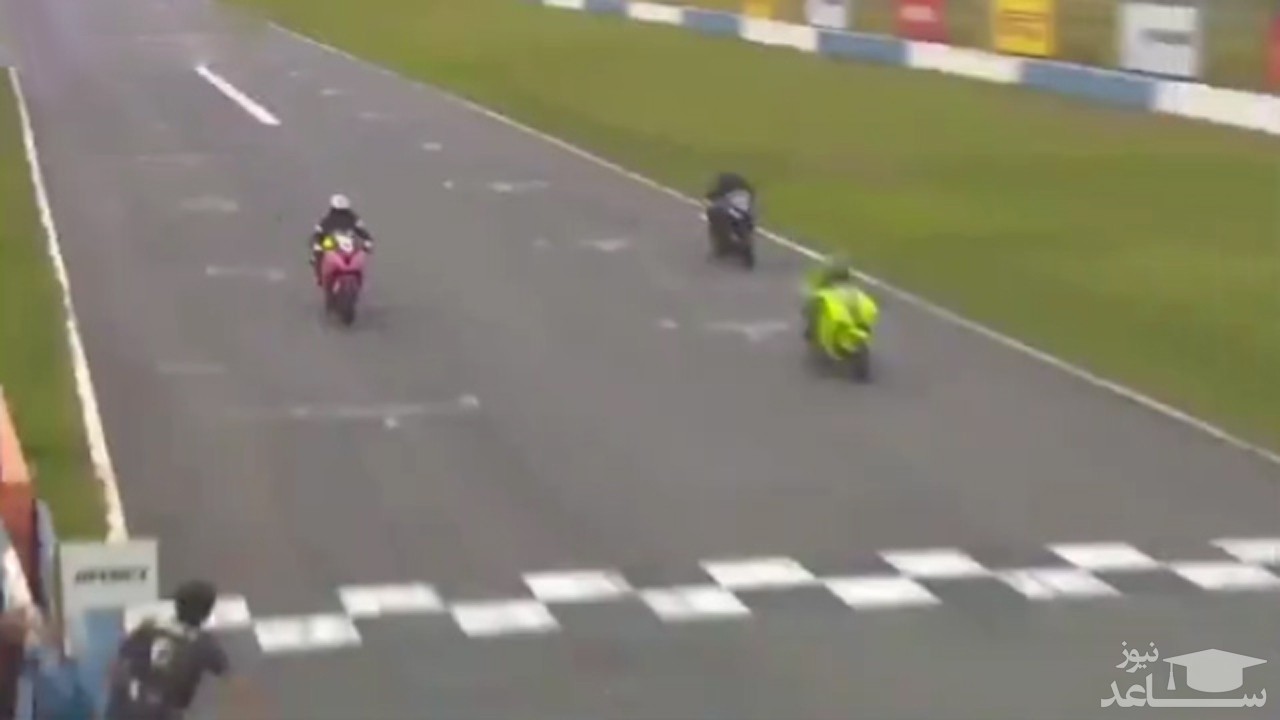 (فیلم) شادی زودهنگام، کار دست یک موتورسوار داد