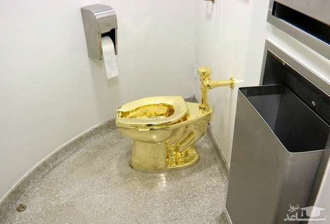 سرقت توالت طلا از کاخ بلنهایم در انگلیس