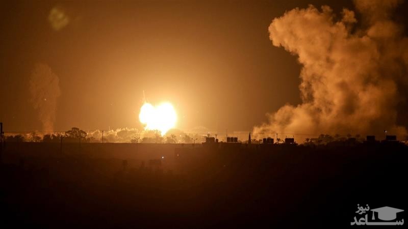 بمباران سنگین شمال غزه توسط جنگنده های رژیم صهیونیستی