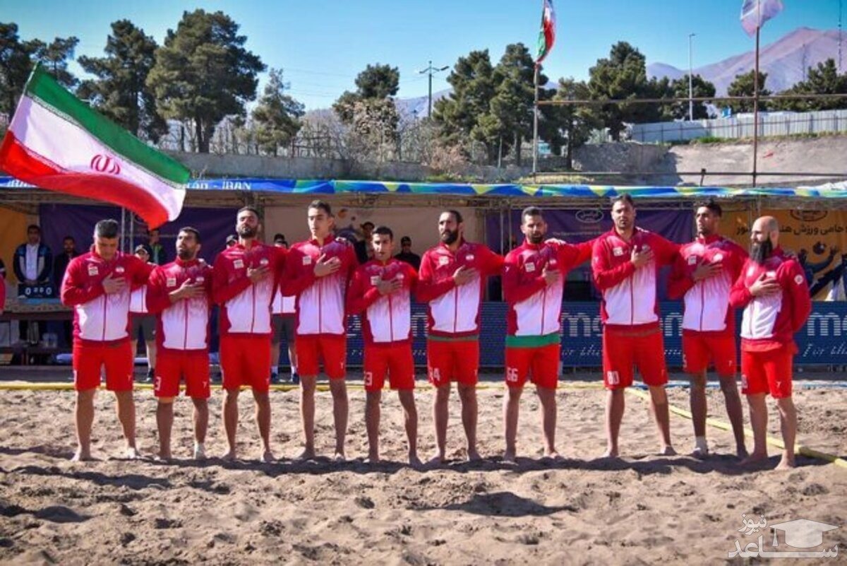 تیم هندبال ساحلی ایران قهرمان آسیا شد