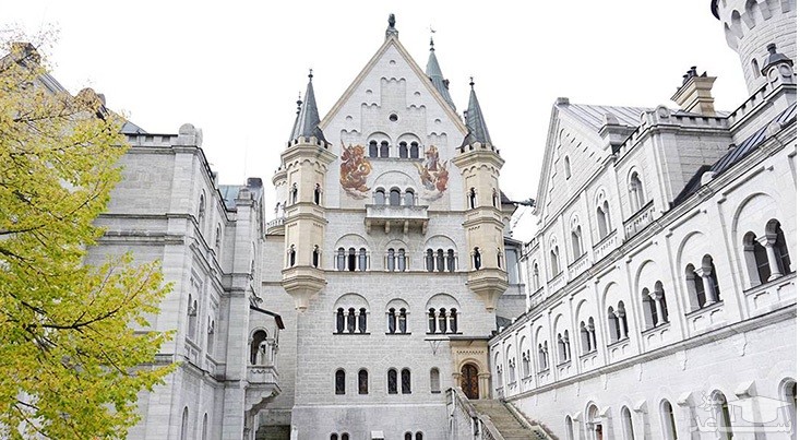 نمای بیرونی  قلعه نیوشوان اشتین