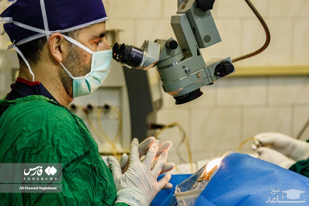 عمل جراحی رایگان چشم در تبریز