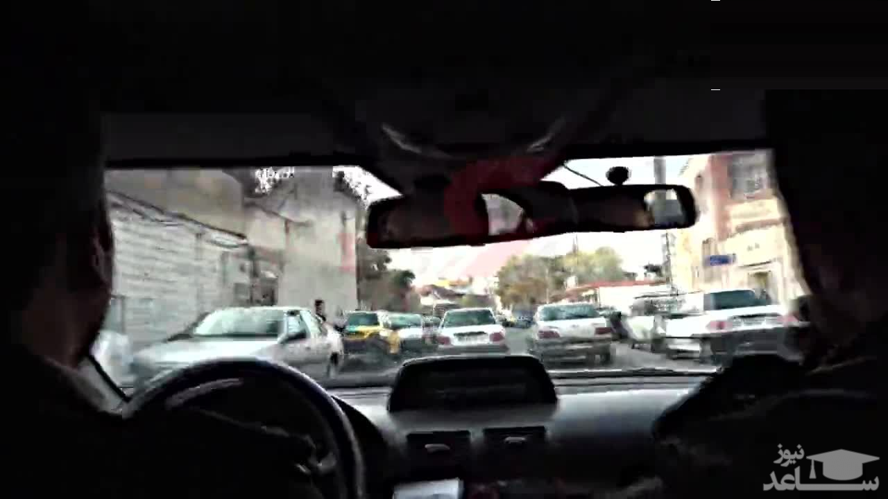 (فیلم) تعقیب و گریز سارق زورگیر توسط پلیس آگاهی در خیابان‌های تهران