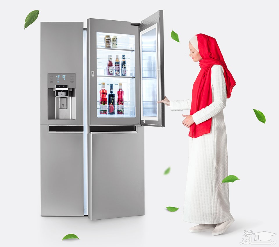 یخچال و فریزر ساید بای ساید دوو مدل D4S-0034MW