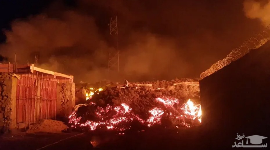 گدازه های آتشفشانی