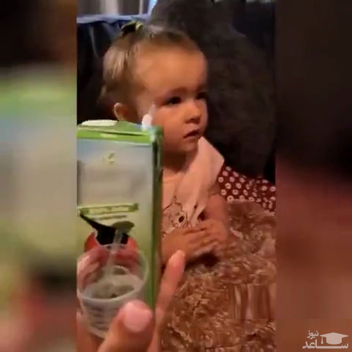 (فیلم) روش خلاقانه برای دارو دادن به بچه ها