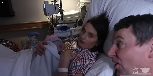 عکس یادگاری از به دنیا آمدن عضو جدید بزرگترین خانواده جهان /ماشالا 22 امین فرزند خانواده شد