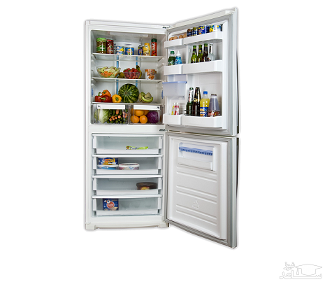 فضای داخلی یخچال و فریزر سینجر مدل C7599