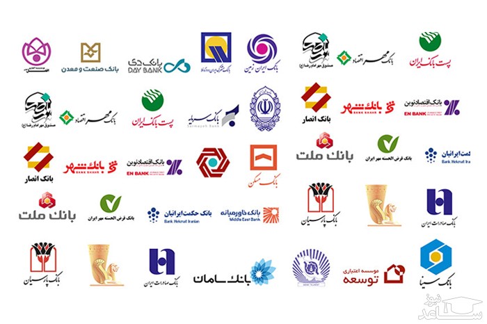 آدرس اینترنتی بانک های ایران