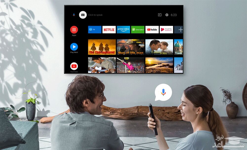 تلویزیون ال ای دی 4K سونی مدل X8000H سایز 49 اینچ