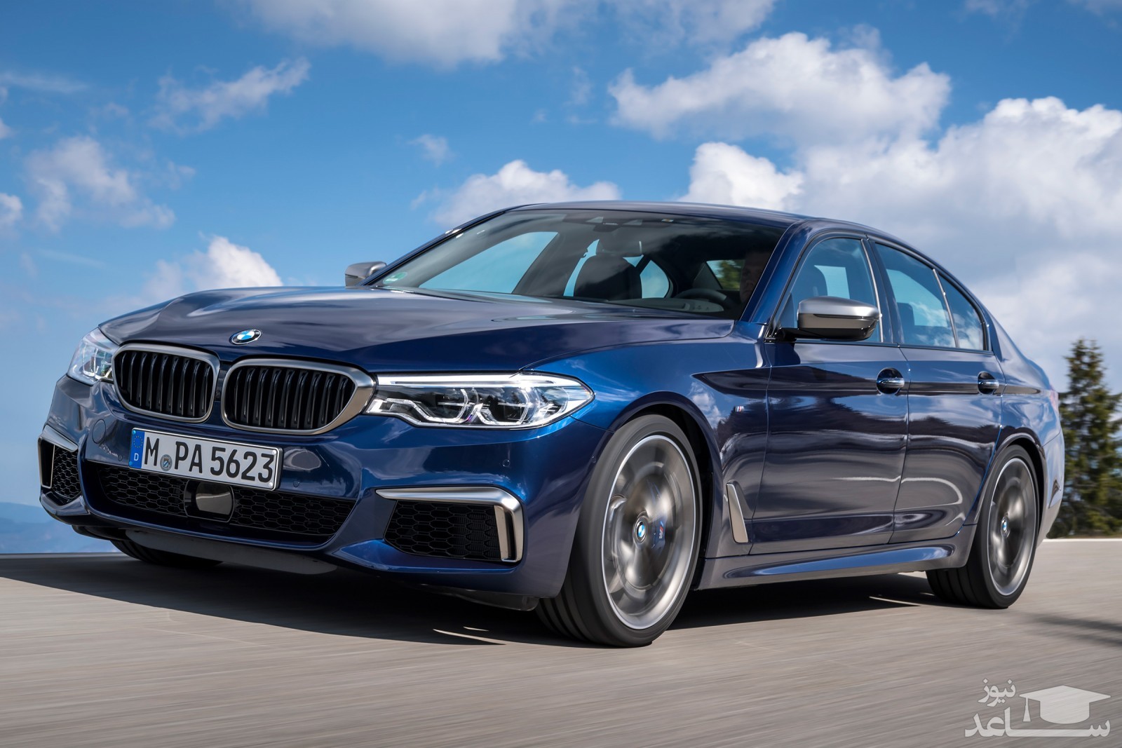 معرفی و بررسی خودروی بی ام و M550i