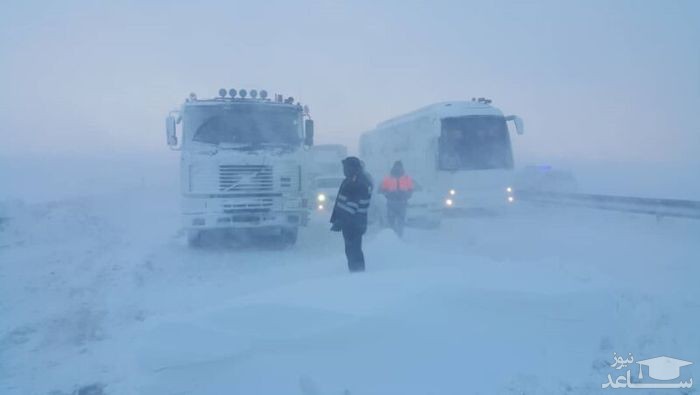 آزادراه تبریز- زنجان برای دومین بار مسدود شد