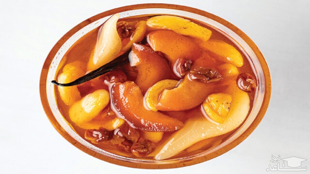 طرز پخت کمپوت به