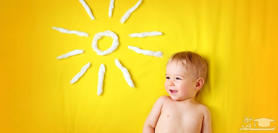 پیشگیری از آفتاب سوختگی در نوزادان