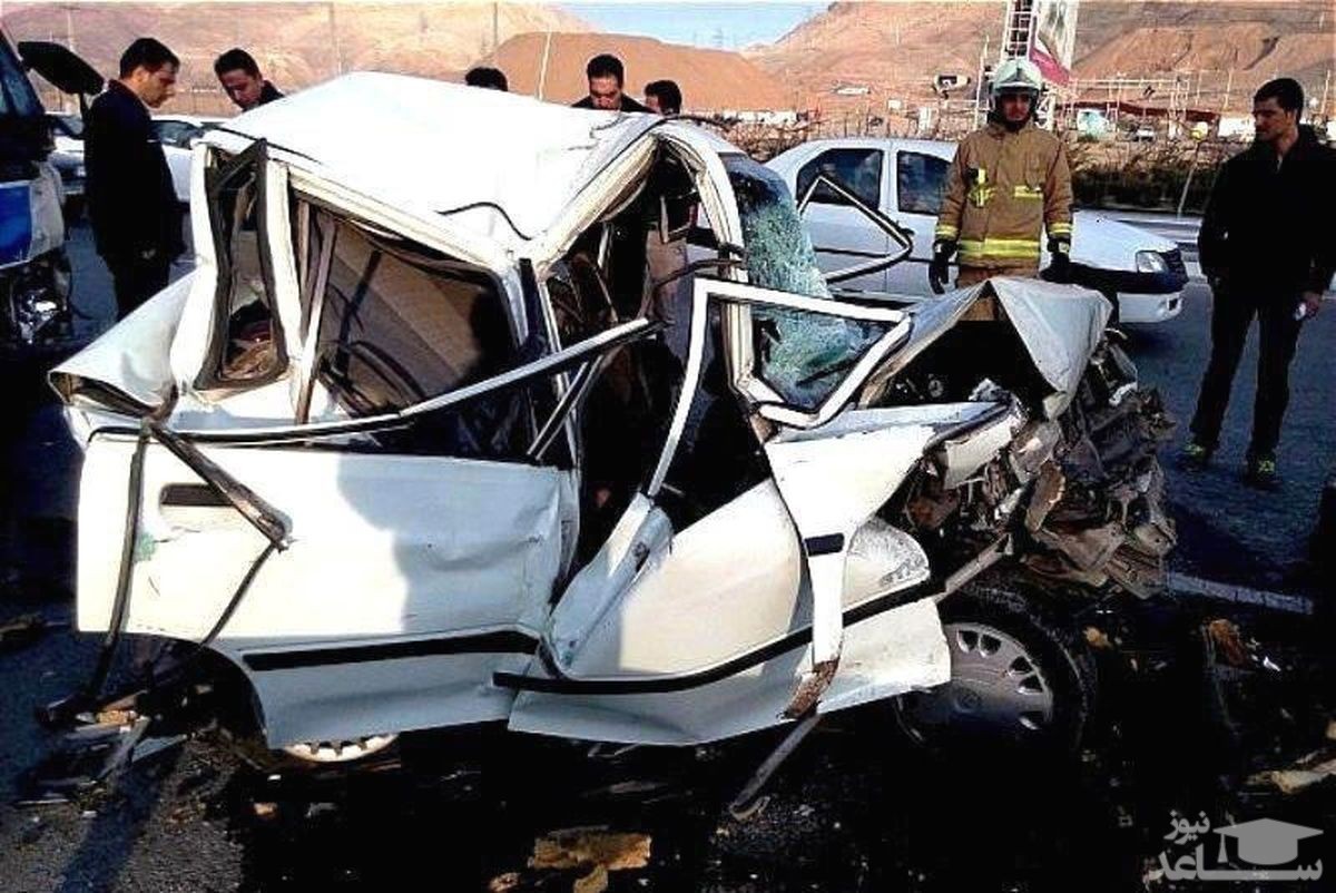 برخورد اتوبوس و پراید ۶کشته بر جای گذاشت