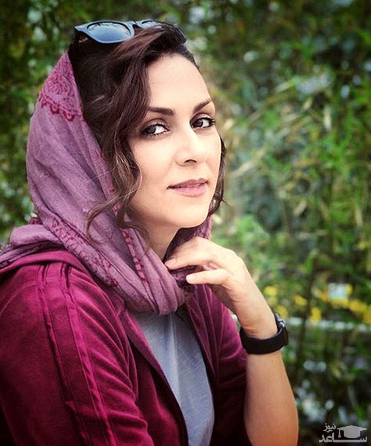 خانم بازیگر و‌مادرش در دریاچه ‌چیتگر