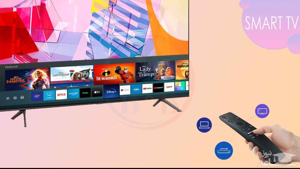 تلویزیون 85 اینچ کیولد سامسونگ مدل Q60A