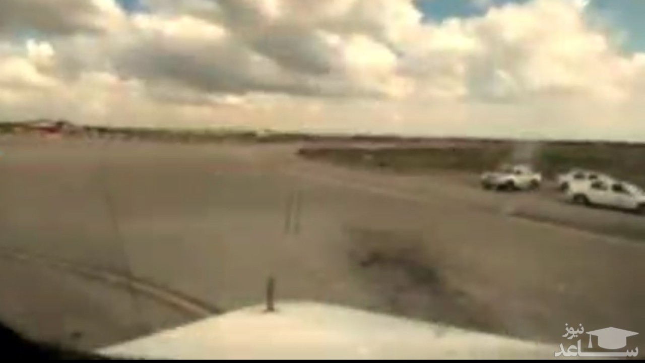 (فیلم) گذر زمان در کابین خلبان از مشهد به اردبیل