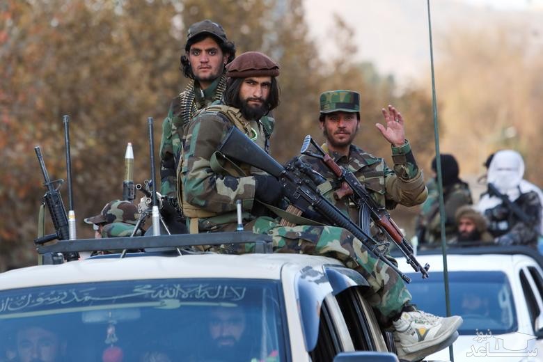 رژه شبه نظامیان طالبان در شهر کابل افغانستان/ رویترز