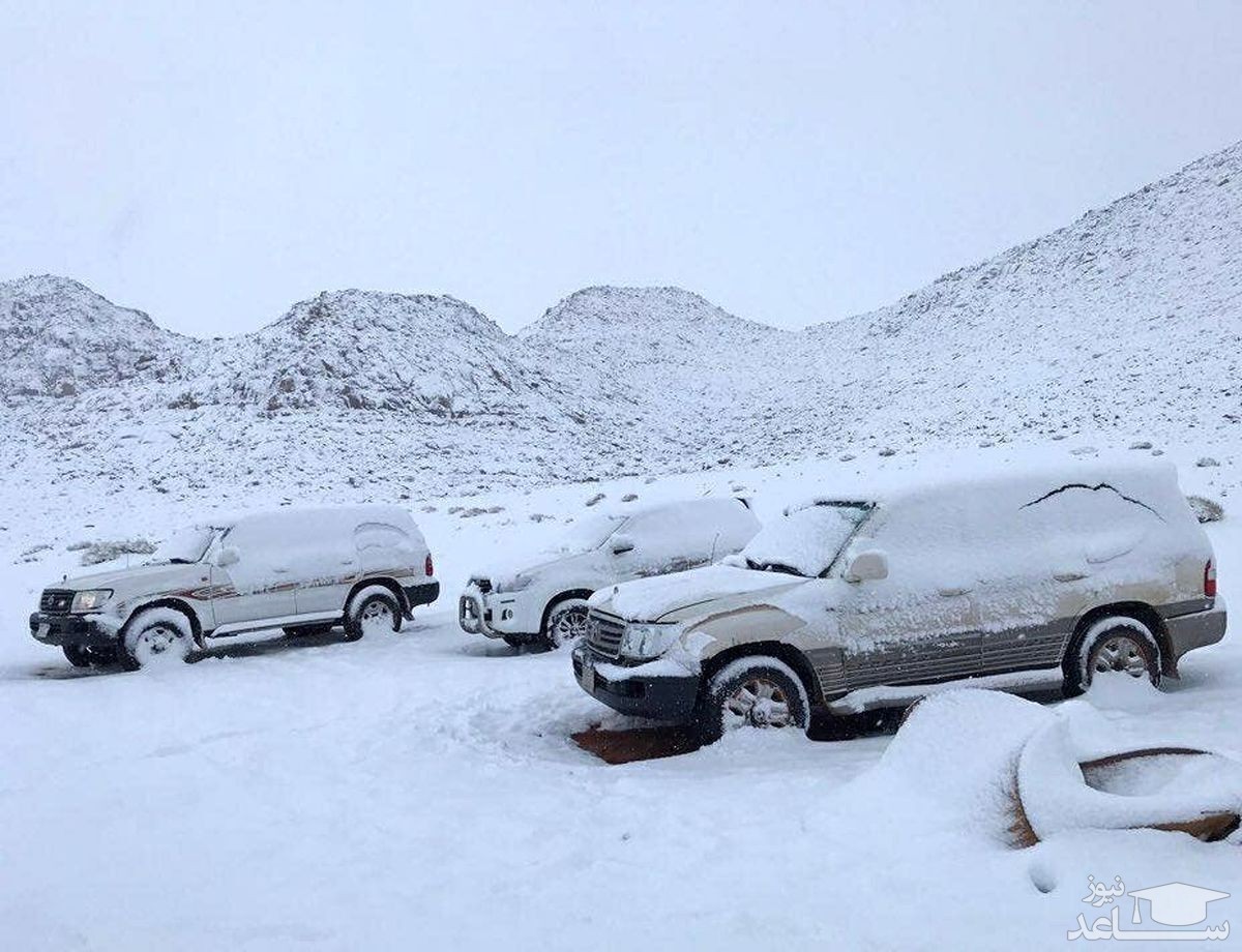 تصاویر آخرالزمانی از یک جاده برفی +فیلم