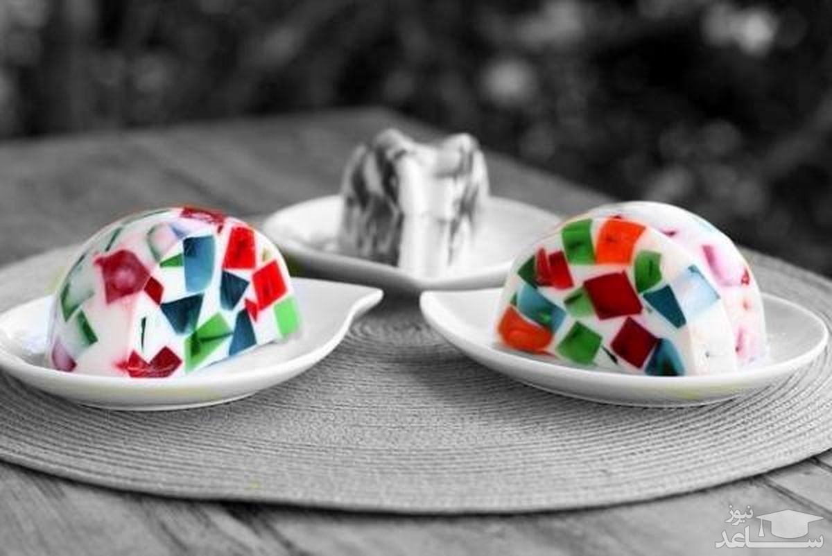 روش تهیه ژله بستنی شیشه ای لذیذ