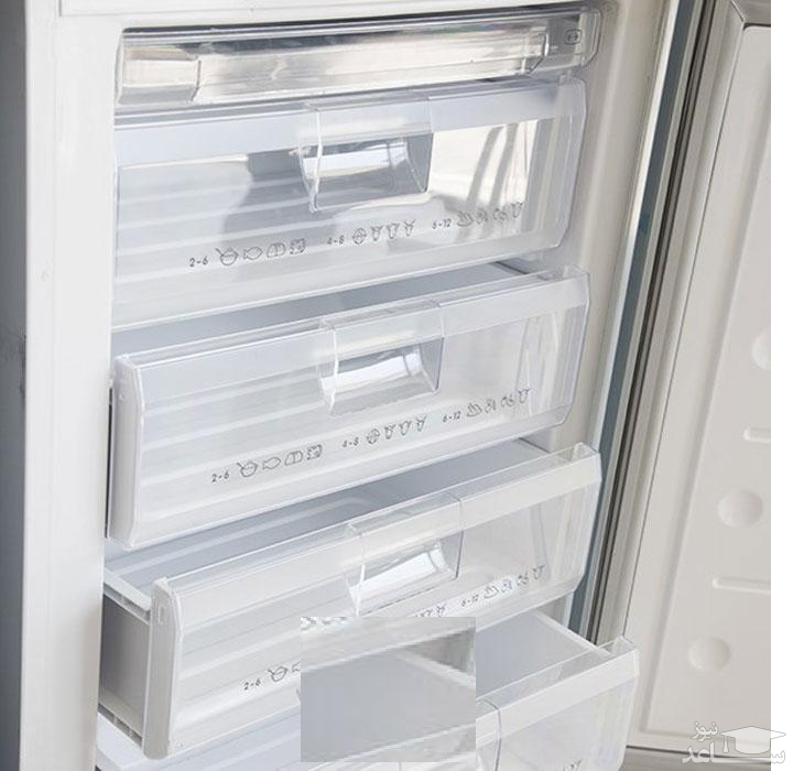 کشوهای یخچال فریزر فریزر پایین هاردستون مدلCO2393