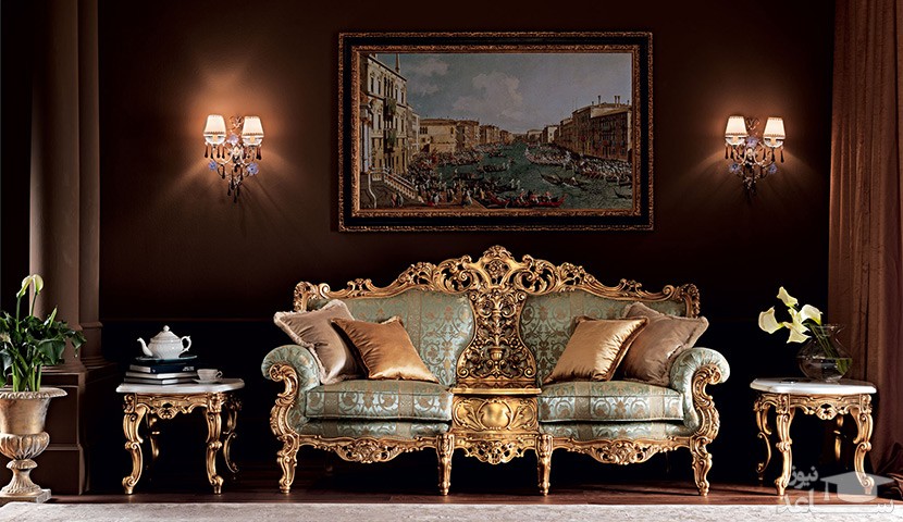 مبلمان کلاسیک ایتالیایی در دکوراسیون منزل
