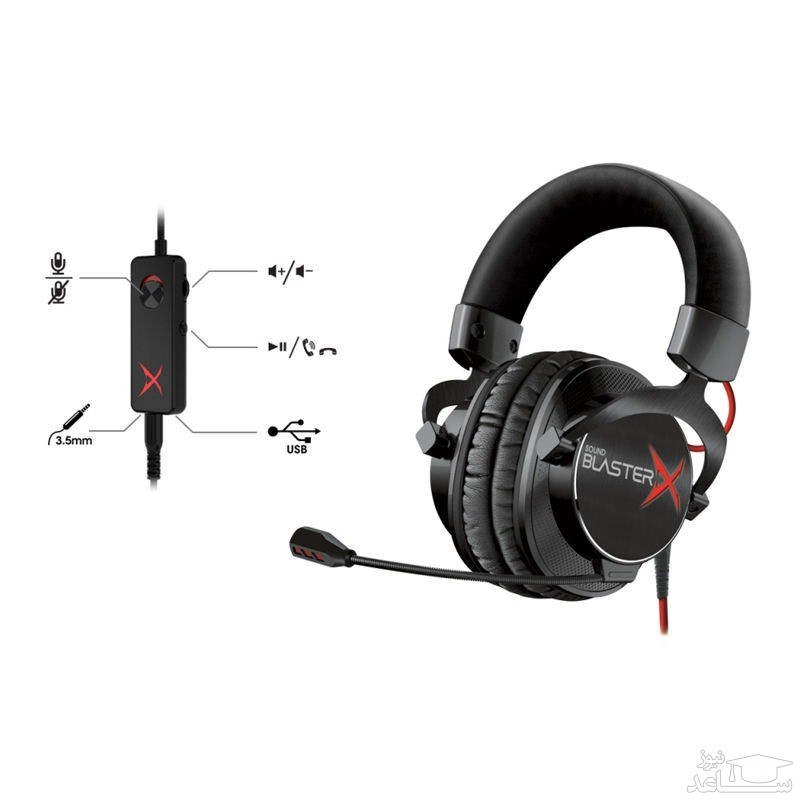 هدست گیمینگ کریتیو Sound BlasterX H7