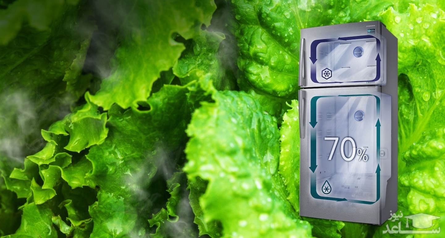 یخچال فریزر بالا پایین سامسونگ مدل RT580