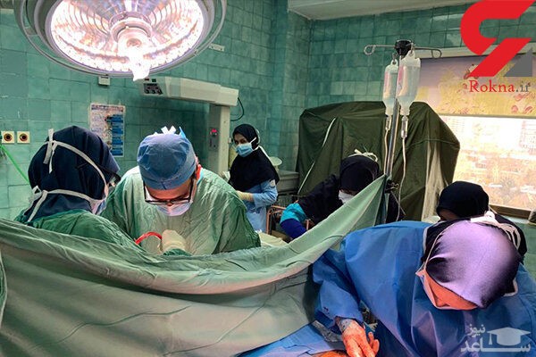 زایمان زن جوان تهرانی هنگام جراحی تومور مغز در اتاق عمل