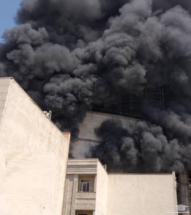 علت مشاهده دود در بزرگراه نیایش مشخص شد