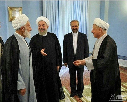 حسن روحانی و آیت الله هاشمی رفسنجانی