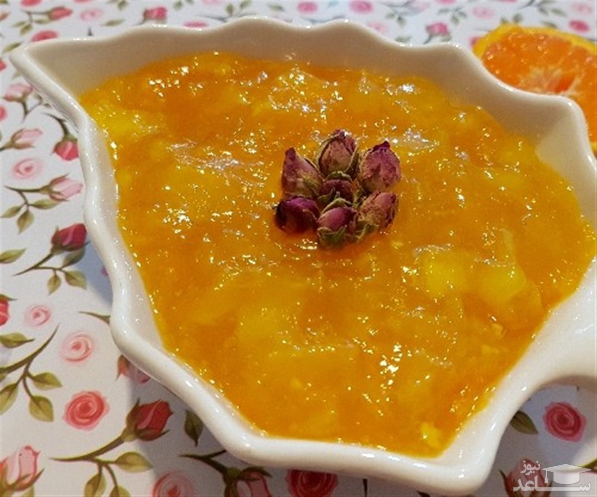 طرز تهیه مارمالاد سیب نارنگی لذیذ