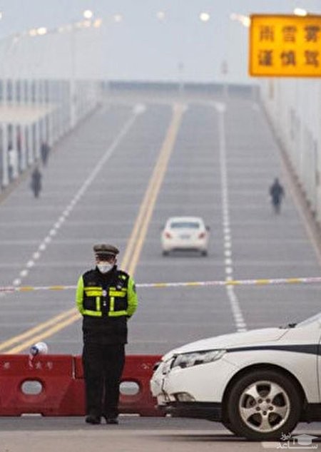 اقدام عجیب ماموران پلیس برای مقابله با کرونا+فیلم