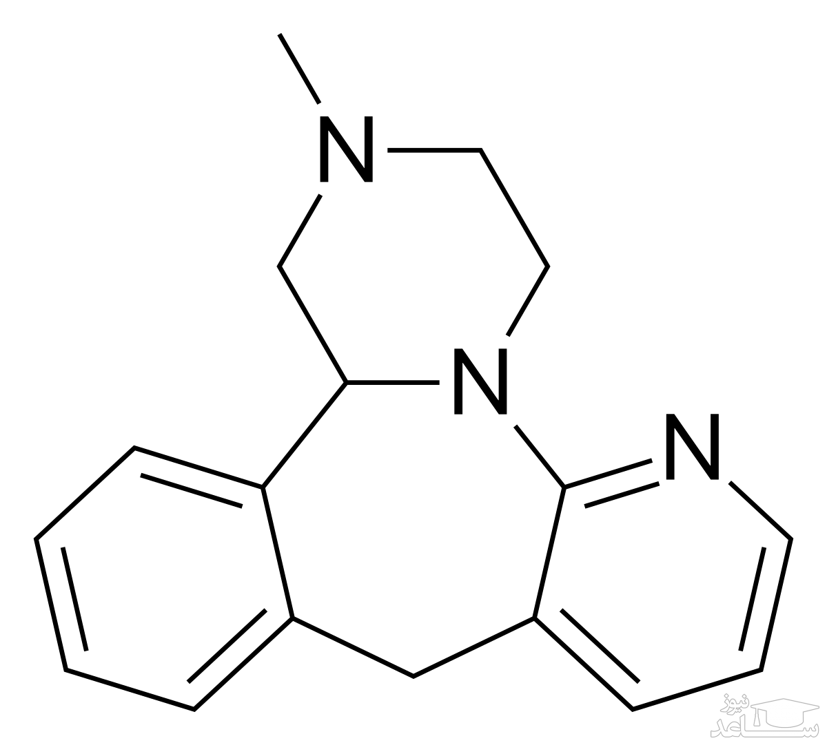 فرمول داروی میرتازاپین  