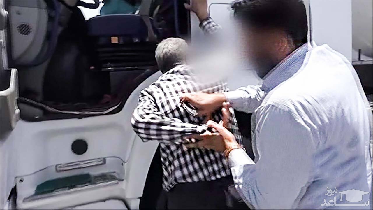 (فیلم) تعقیب و گریز پلیس و تانکر حامل مواد مخدر در غرب استان تهران