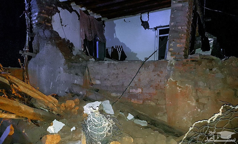 (عکس) نخستین تصاویر از خسارات زلزله ۵/۹ ریشتری آذربایجان