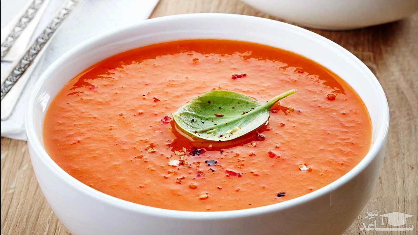 روش تهیه سوپ سه گوجه ی لذیذ