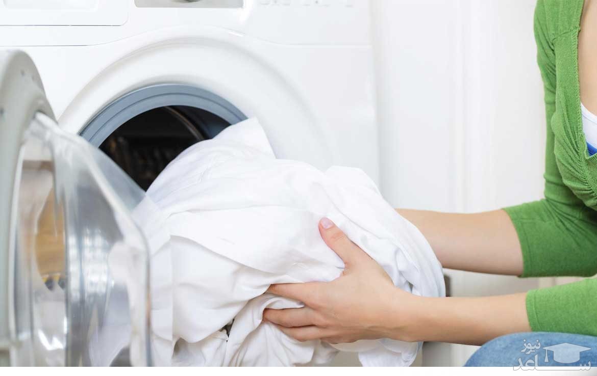 شستن لباس در ماشین لباسشویی