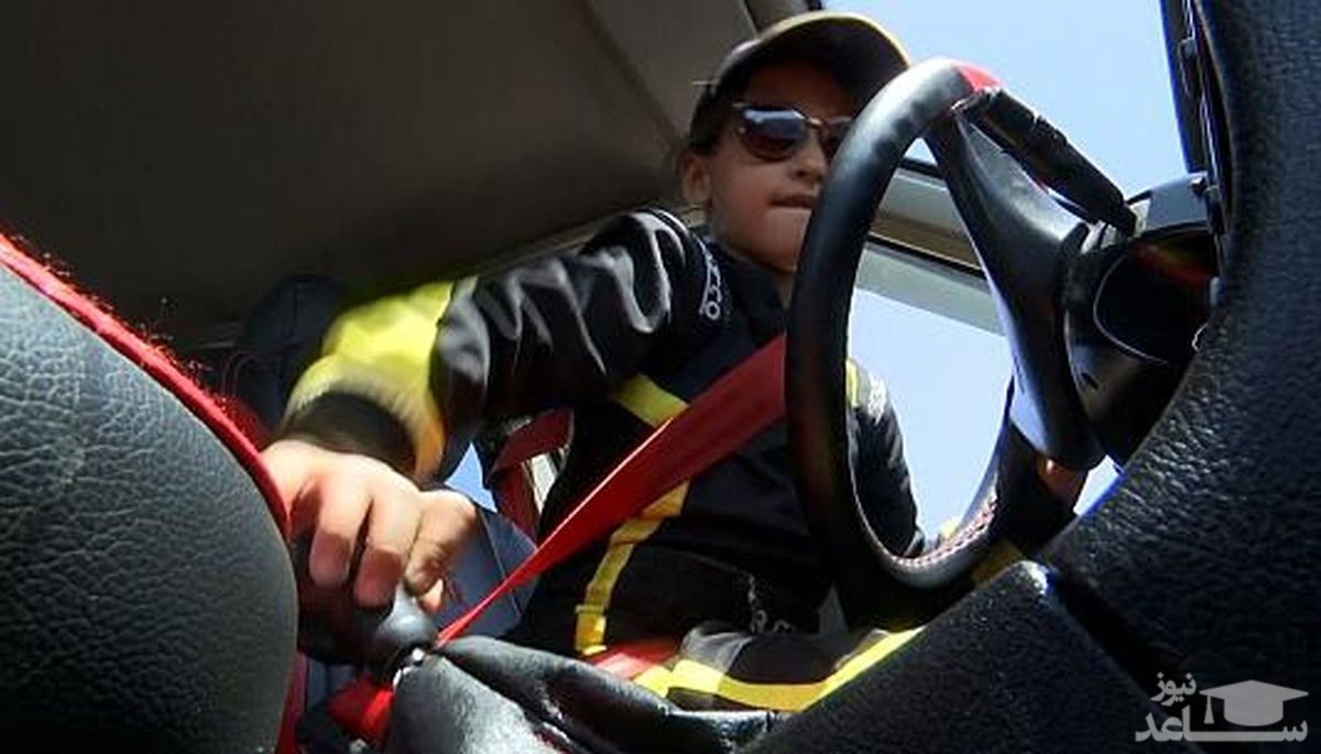 هنرنمایی شگفت‌آورِ دختر ۷ساله ایرانی با پژو +فیلم