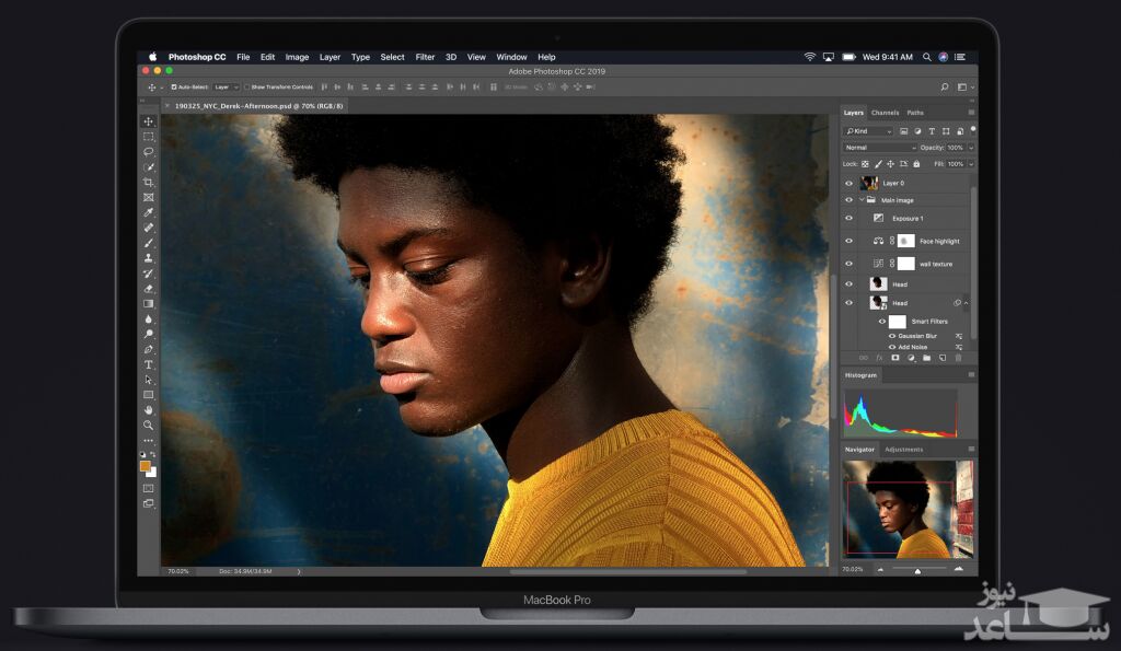 لپ تاپ 13 اینچی اپل مدل MacBook Pro MV992 2019 همراه با تاچ بار