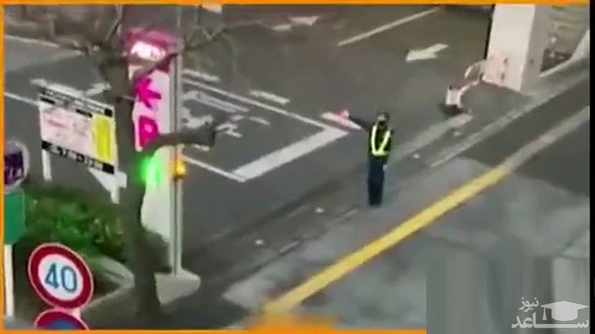 (فیلم) مامور راهنمایی رانندگی خوش ذوق ژاپنی