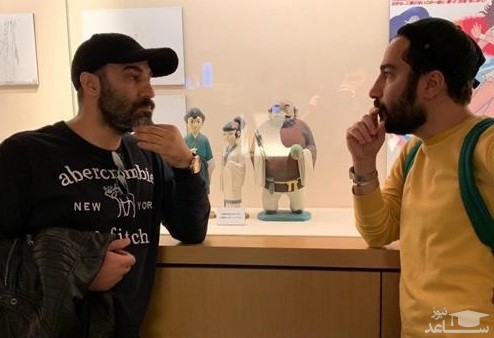 چین گردی های نوید محمدزاده با بازیگر پایتخت