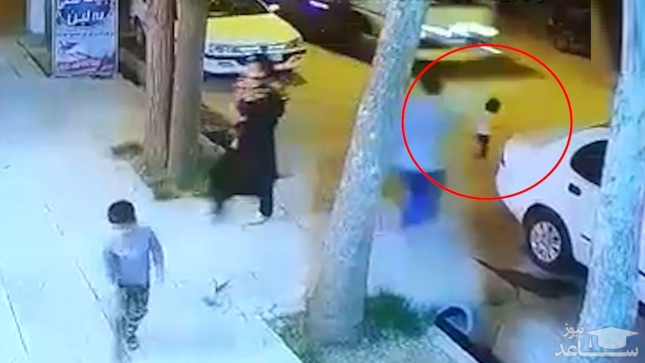 فیلمی که مو به تن سیخ می کند! / نجات کودک از مرگ توسط مرد سمیرمی