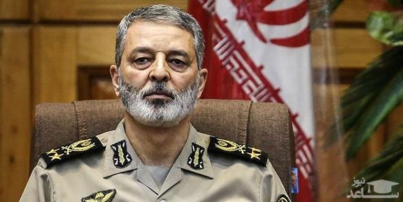 پاسخ فرمانده کل ارتش به تهدید هدف قرار گرفتن ۵۲ نقطه ایران توسط آمریکا