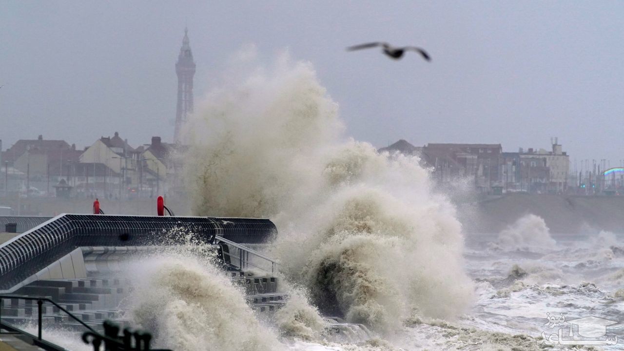 (تصاویر) آثار مخرب طوفان «یونیس» در اروپا